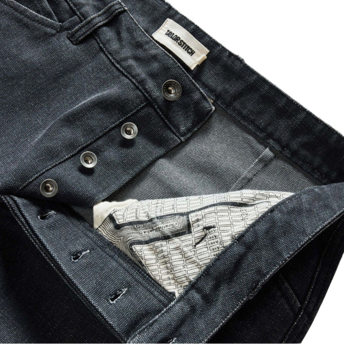 Chore Pant | Coal Chipped Canvas – Fontenelle Supply Co.
