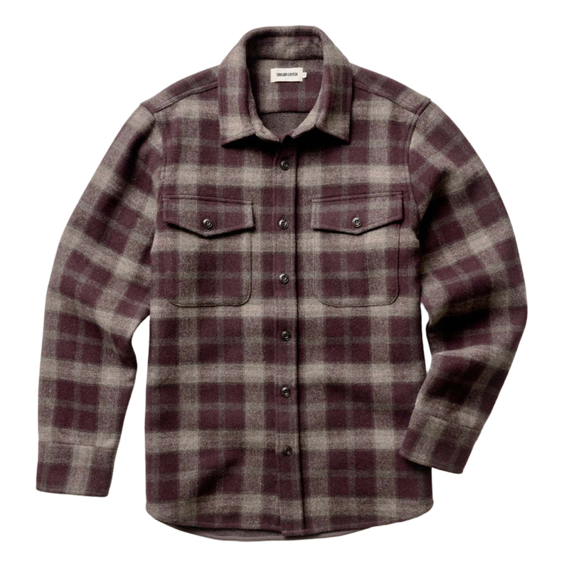 TS Maritime Burgundy Plaid