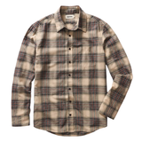Taylor Stitch California in Dune Plaid Brushed Cotton Twill