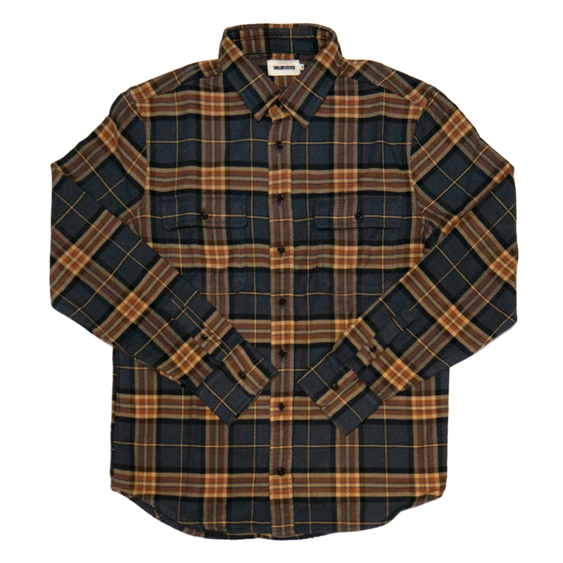 Taylor Stitch Ledge Shirt in Conifer Plaid