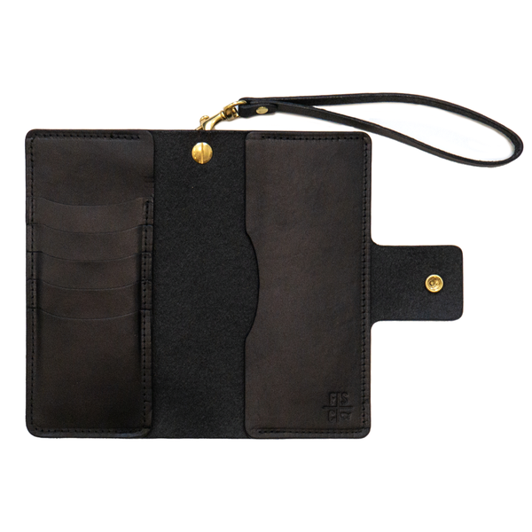 Bridle Leather Handmade Wrist Wristlet Wallet