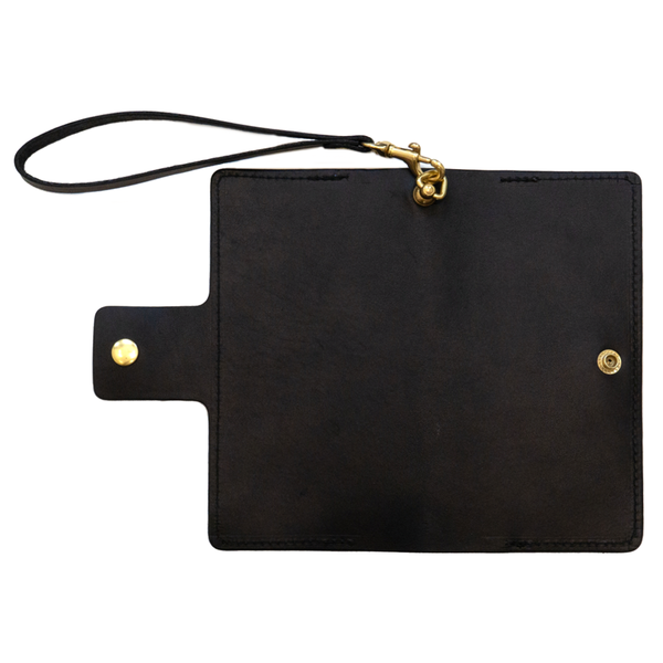 Bridle Leather Handmade Wrist Wristlet Wallet