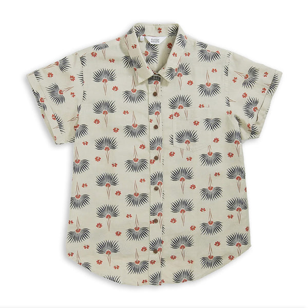 bridge and burn womens bea shirt in aloha floral