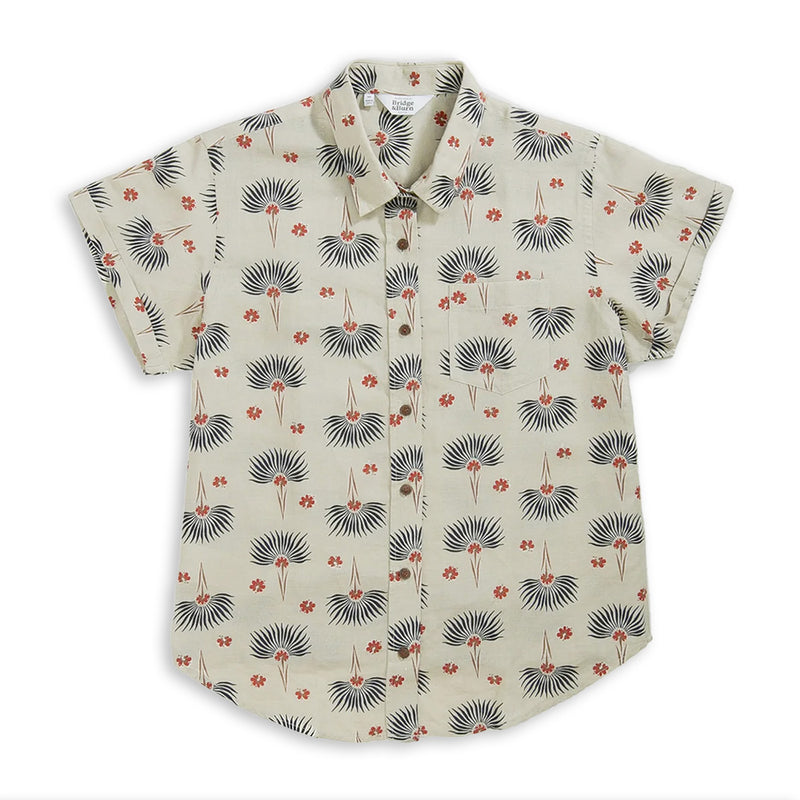 bridge and burn womens bea shirt in aloha floral