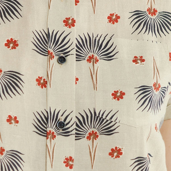 bridge and burn womens bea shirt in aloha floral