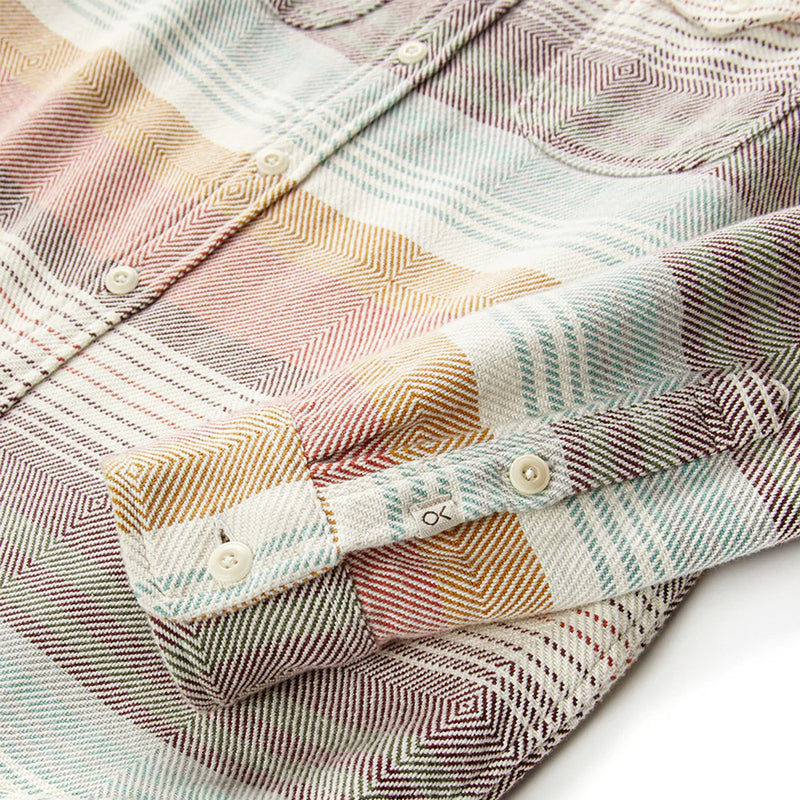 Sleeve details of Outerknown Blanket Shirt
