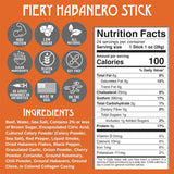 beef jerky habanero nutrition facts