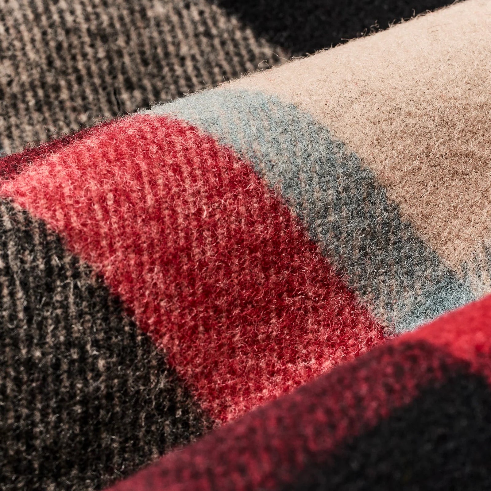 Lined Wool Packer Coat | Red/Cream/Blue Plaid – Fontenelle Supply Co