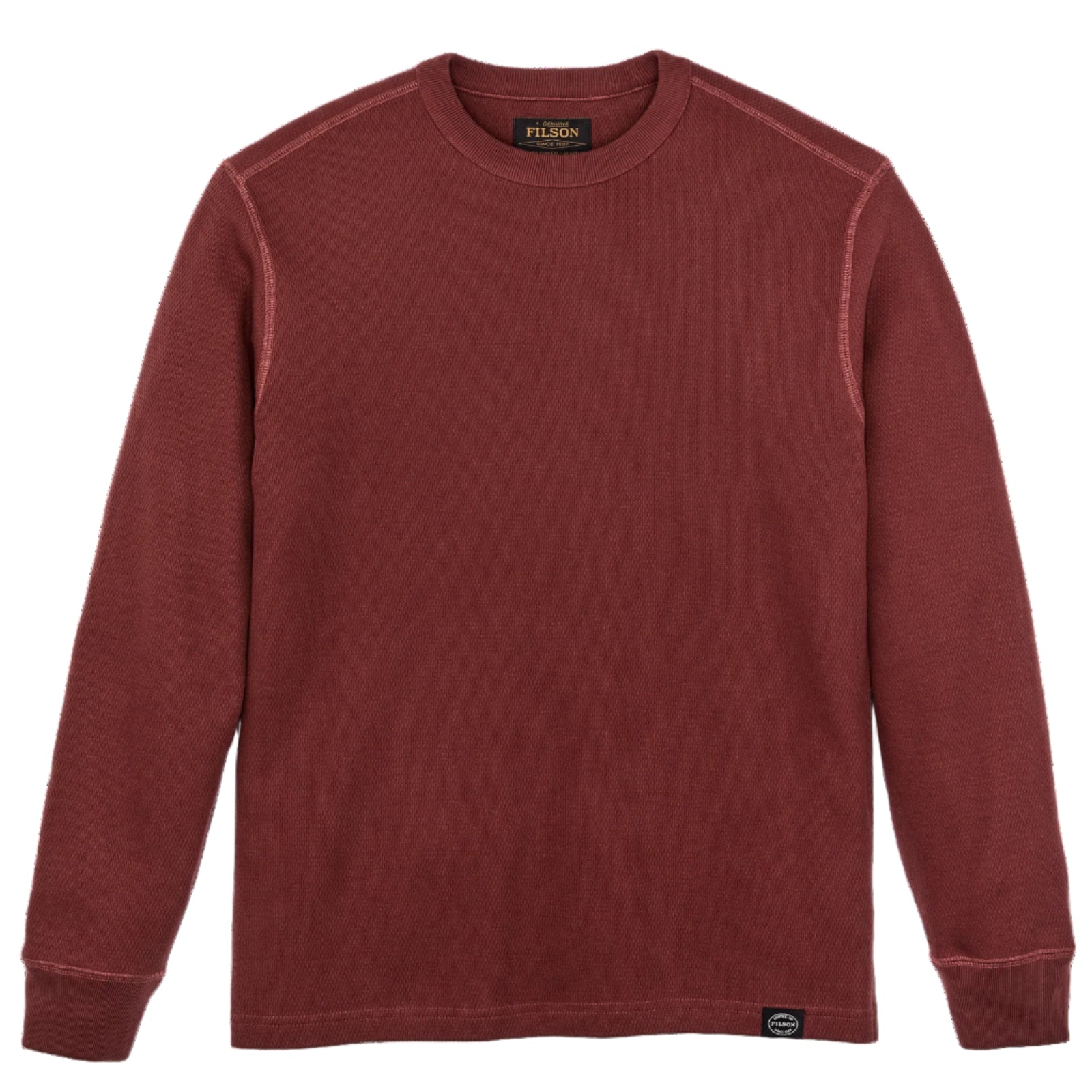 FILSON 定価550$ 米国製 FILSON CREWNECK GUIDE SWEATER WAFFLE KNIT 