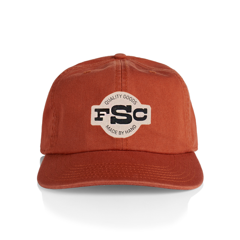 canvas patch hat FSC design
