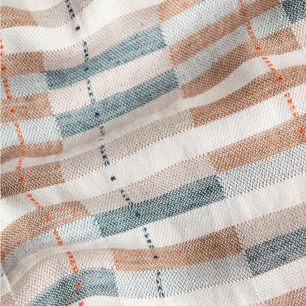 The grant shirt by bridge and burn in manzanita horizontal stripe