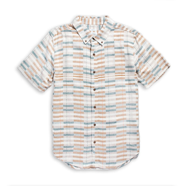 Grant Slim Shirt in Manzanita Stripe