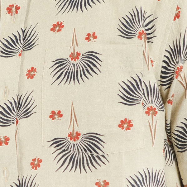 Close up of pocket on front of shirt