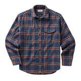 Front of the Crater Shirt in Headland Plaid