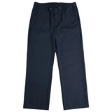 Front of House Trousers in navy Panama twill