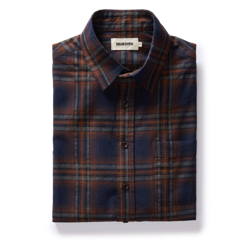Taylor Stitch California Shirt Twilight Plaid