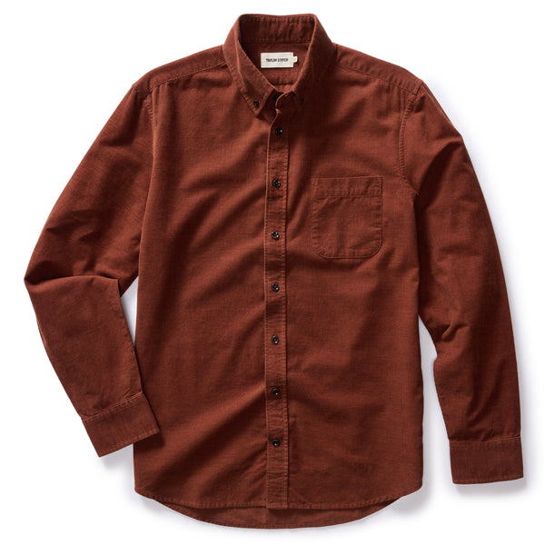 Taylor Stitch Jack in Copper Heathered Pincord