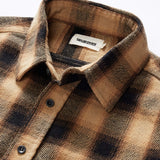 Taylor Stitch Ledge Shirt in Brass Plaid