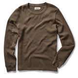 Organic Cotton Thermal Crew in Fatigue Olive