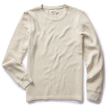 Organic Cotton Thermal Crew in Vintage White