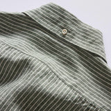 The Jack | Cilantro Stripe Linen