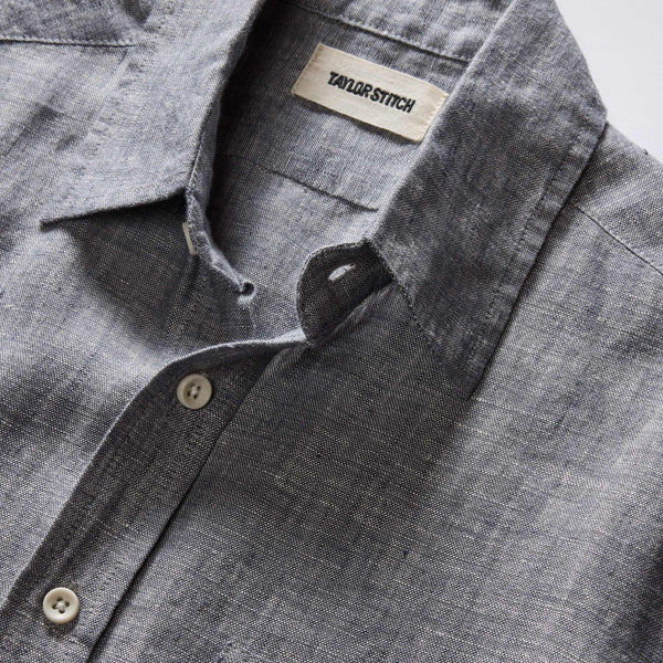 The Short Sleeve California | Faded Navy Hemp