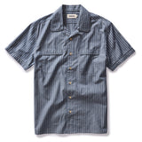 Tulum Shirt in Midnight Stripe