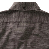 Close up of back of collar