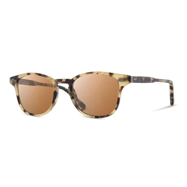 Shwood Kennedy Sunglasses in Matte Havana