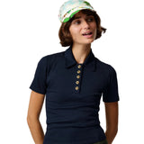 Women’s Ribbed Merino Polo