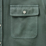 Close up of front chest pocket