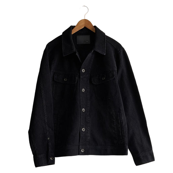 TS Long Haul Jacket Black Indigo Waffle