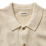 The Button Down Polo | Heather Oat Crochet