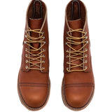 Top down view of a pair of boots
