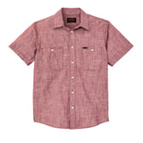FIlson Short Sleeve Chambray Shirt Sable