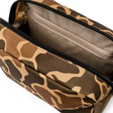 Interior view of travel pack to show zippered pocket