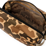 Interior view of travel pack to show mesh pocket
