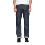 Front of model wearing pair of True Guy denim