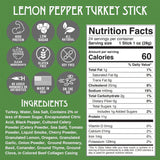 "Turkey jerky nutrition facts"