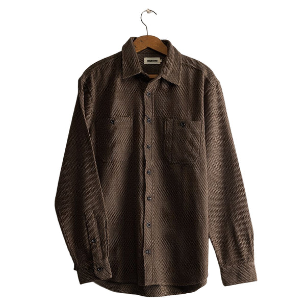TS Utility Shirt Mulch Sashiko