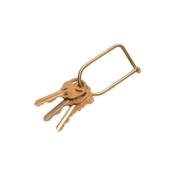 Wilson Keyring Brass