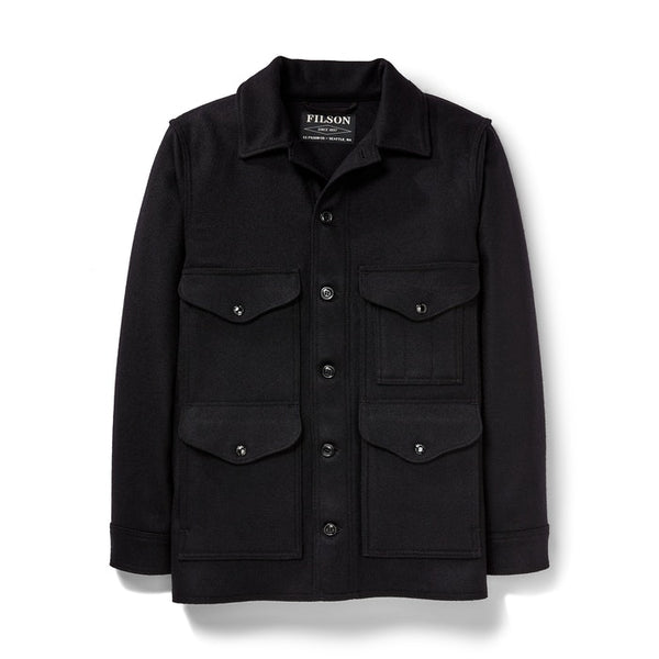 Filson Mackinaw Dark Navy Wool Cruiser