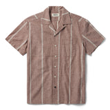 taylor stitch short sleeve hawthorn dried fig stripe