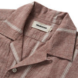 Short Sleeve Hawthorne | Dried Fig Stripe