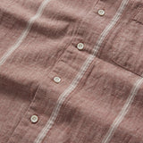 Short Sleeve Hawthorne | Dried Fig Stripe