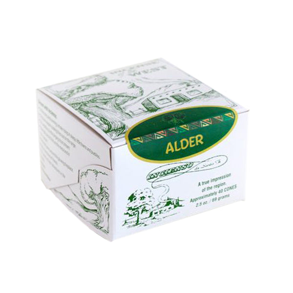 Alder wood incense 40 pack