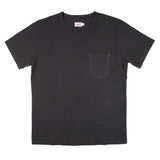 9oz black pocket t-shirt