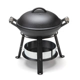 Portable cast iron grill