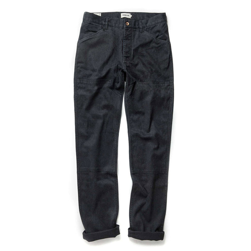 Front of Pants with Rolled Hem