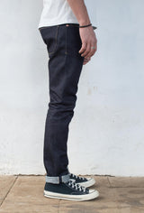 Side of Jeans on Model